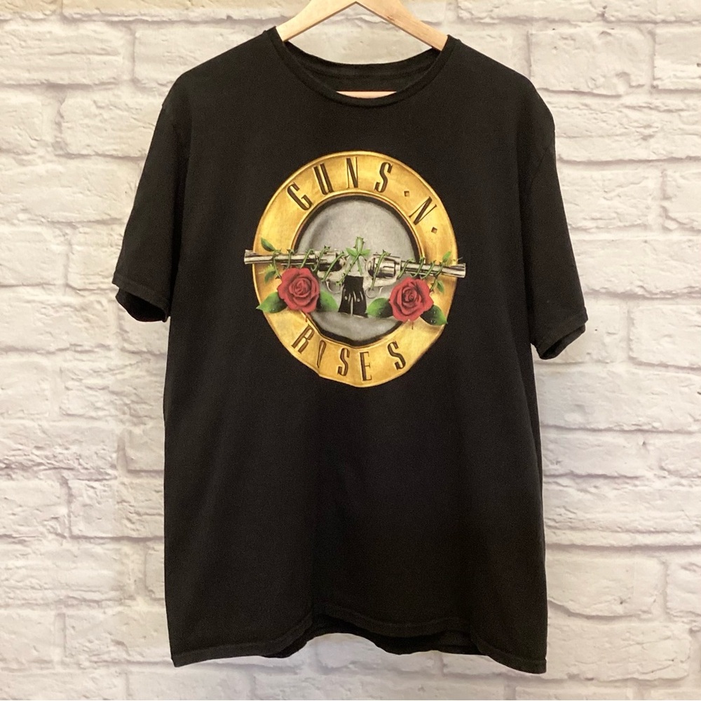 Guns N Roses XXL 2021 Tour T Shirt Men’s / Unisex Black Concert Rock Band Tee